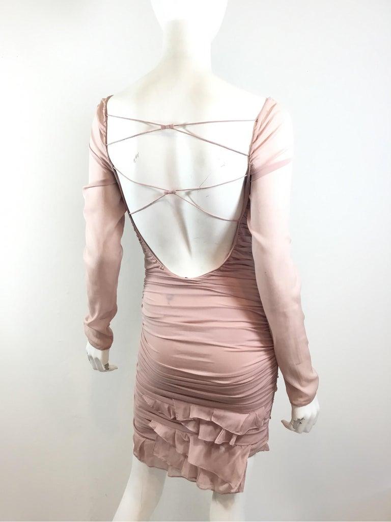 Tom Ford for Gucci Ruched Dress, 2003 Spring Runway 2