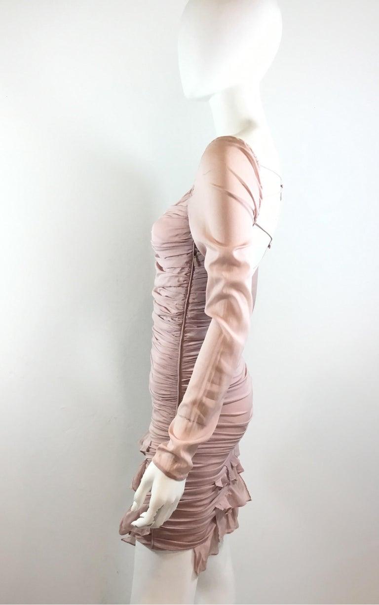 Tom Ford for Gucci Ruched Dress, 2003 Spring Runway 3