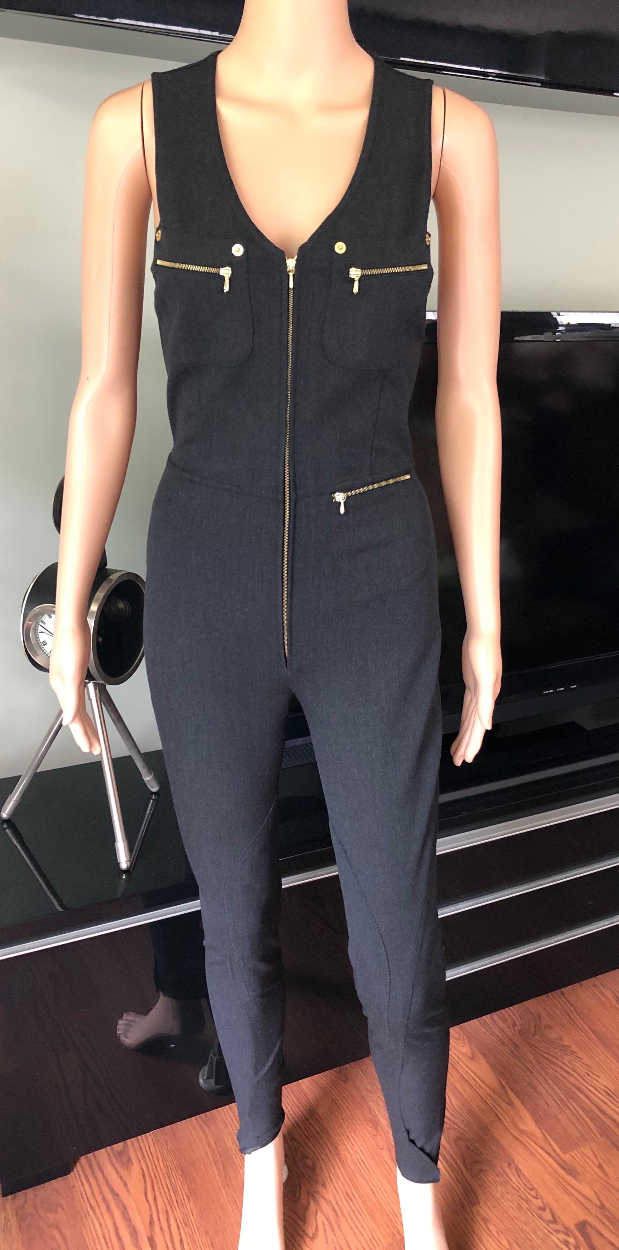 Tom Ford for Gucci S/S 1993 Runway Vintage Zipper Jumpsuit IT 38

Excellent Condition! Like New!