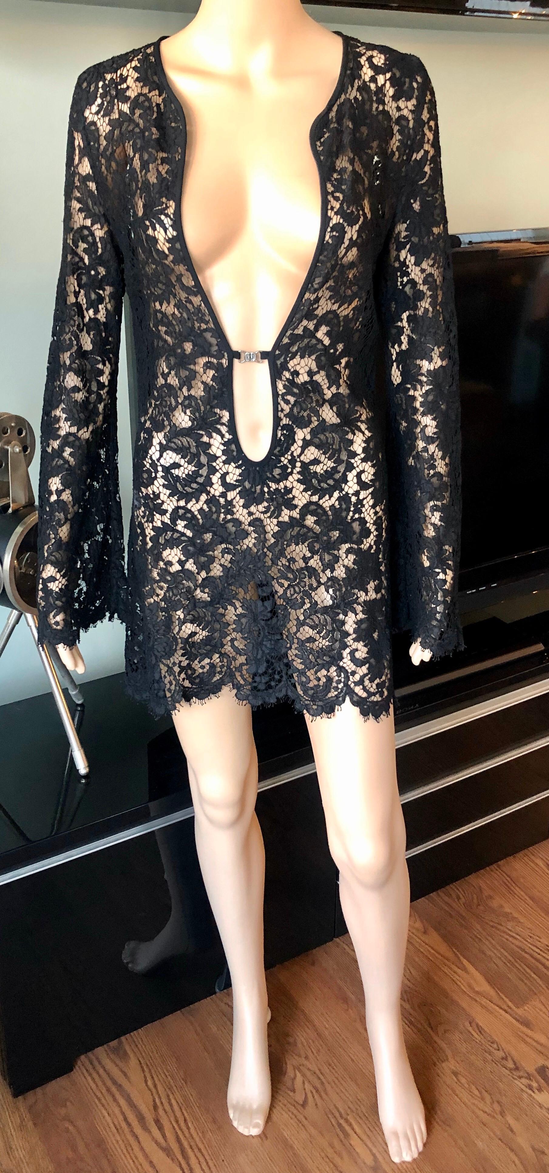 gucci lace dress