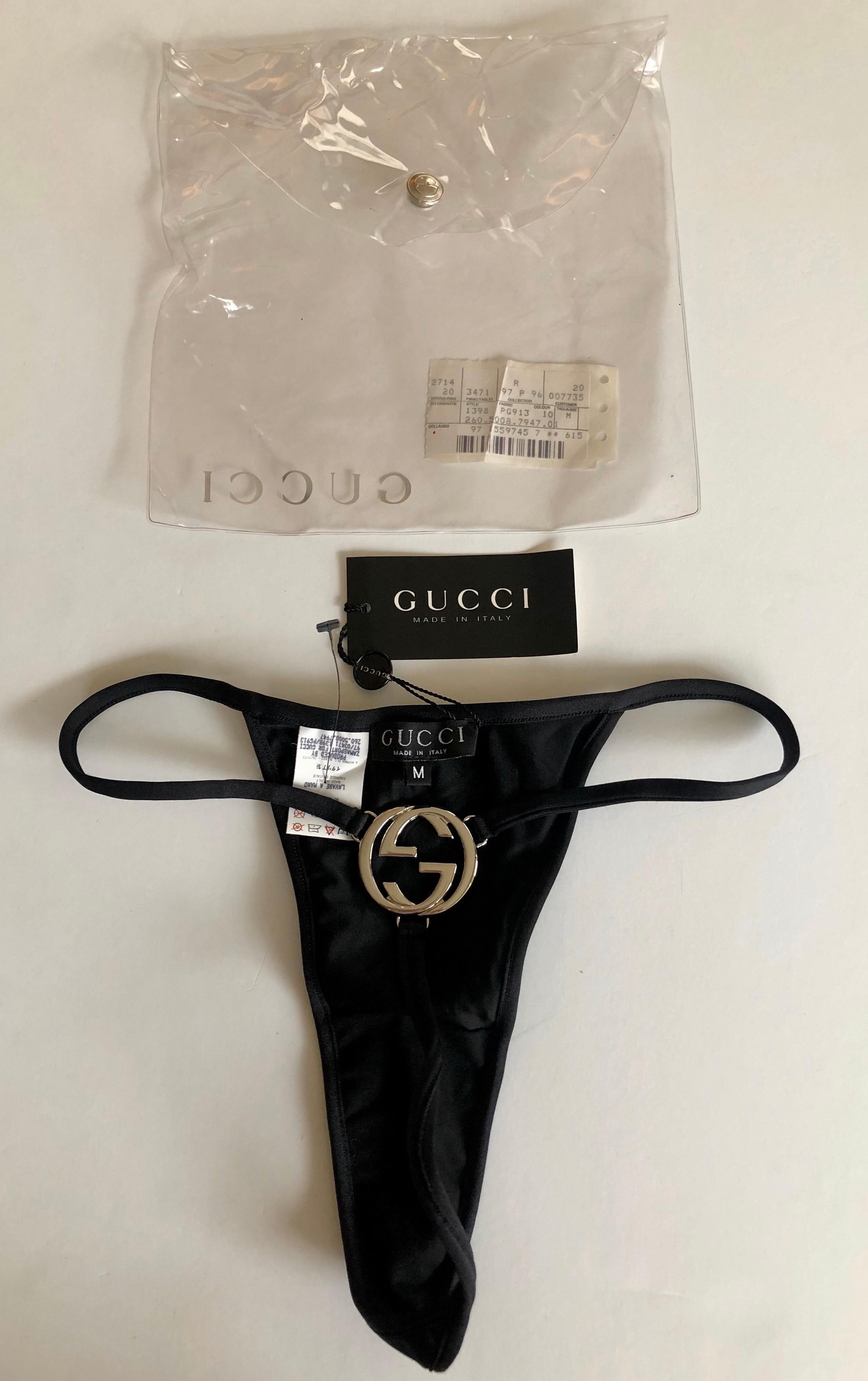 leather underwear gucci