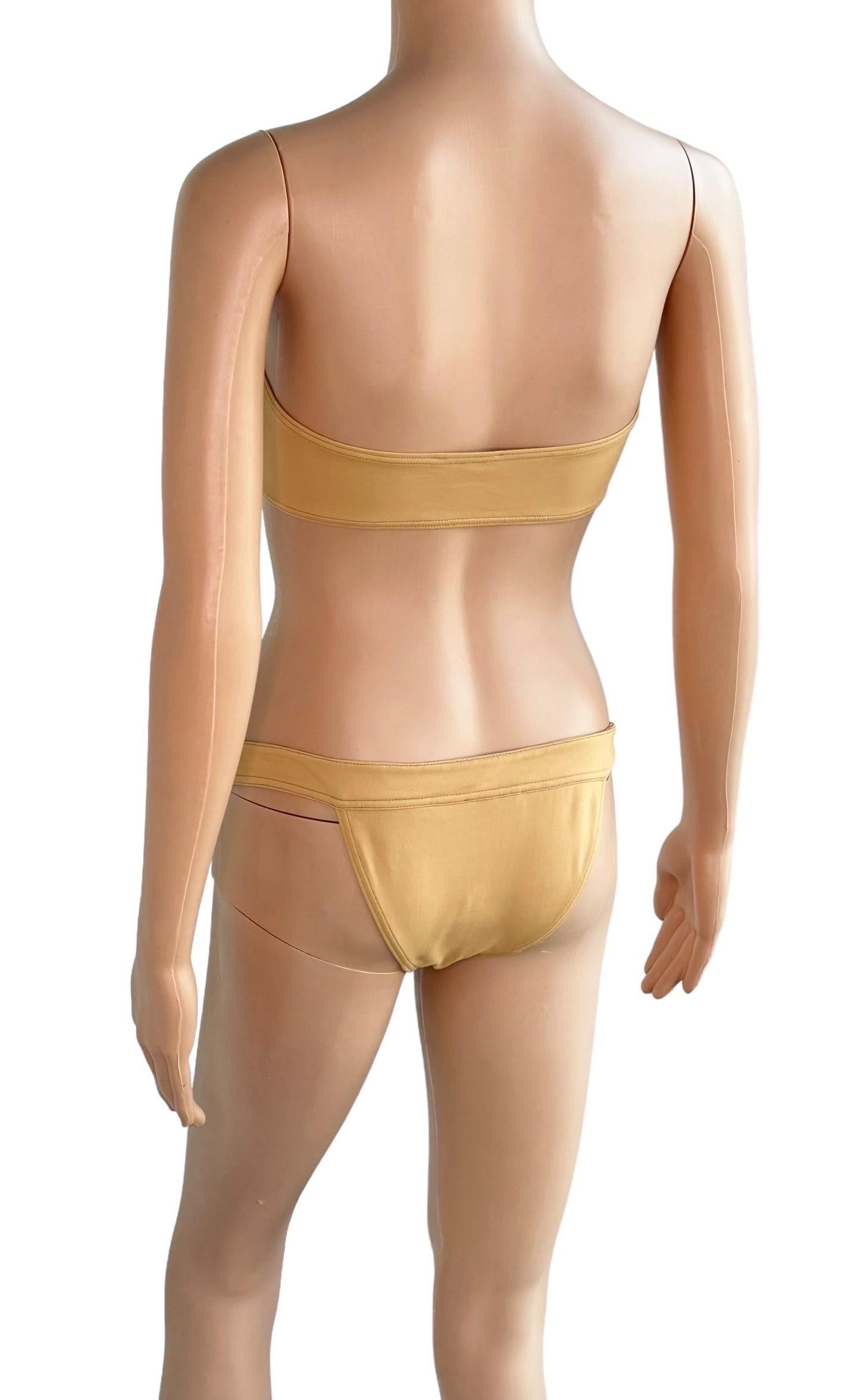 Tom Ford for Gucci S/S 1997 Unworn Bra & Bikini Two-Piece Set Swimwear Swimsuit 5