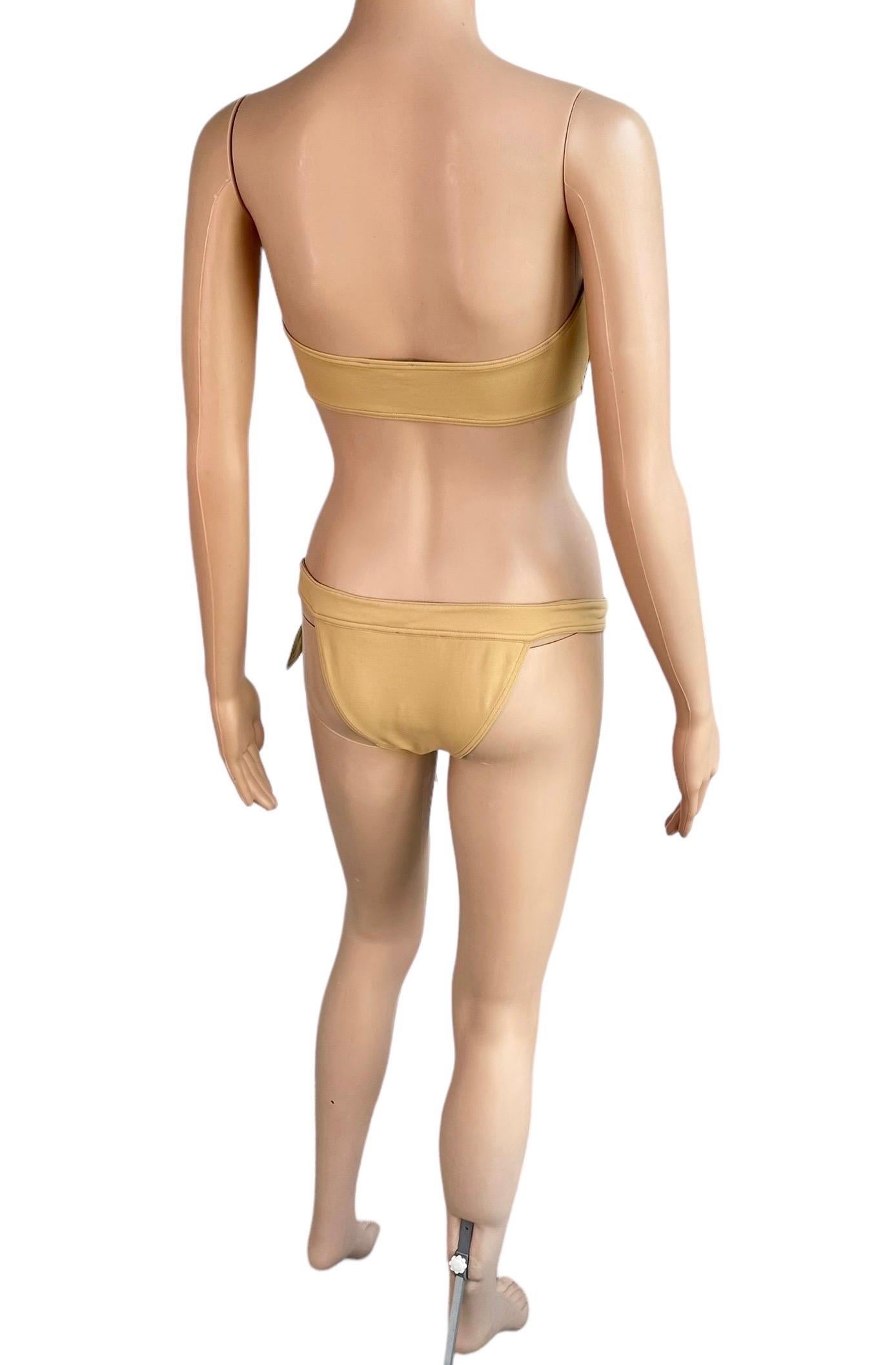 Tom Ford for Gucci S/S 1997 Unworn Bra & Bikini Two-Piece Set Swimwear Swimsuit 11