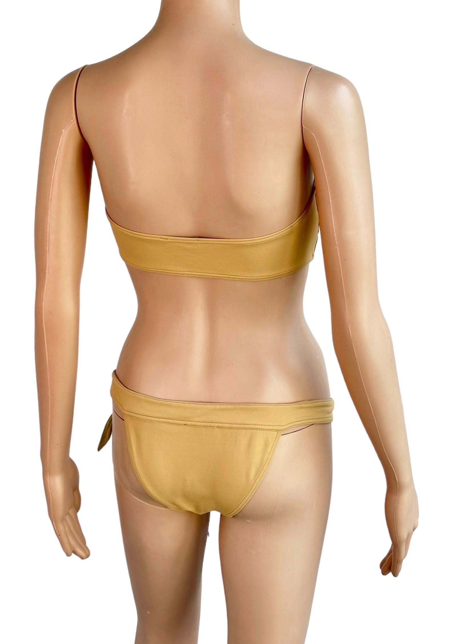 Women's or Men's Tom Ford for Gucci S/S 1997 Unworn Bra & Bikini Two-Piece Set Swimwear Swimsuit