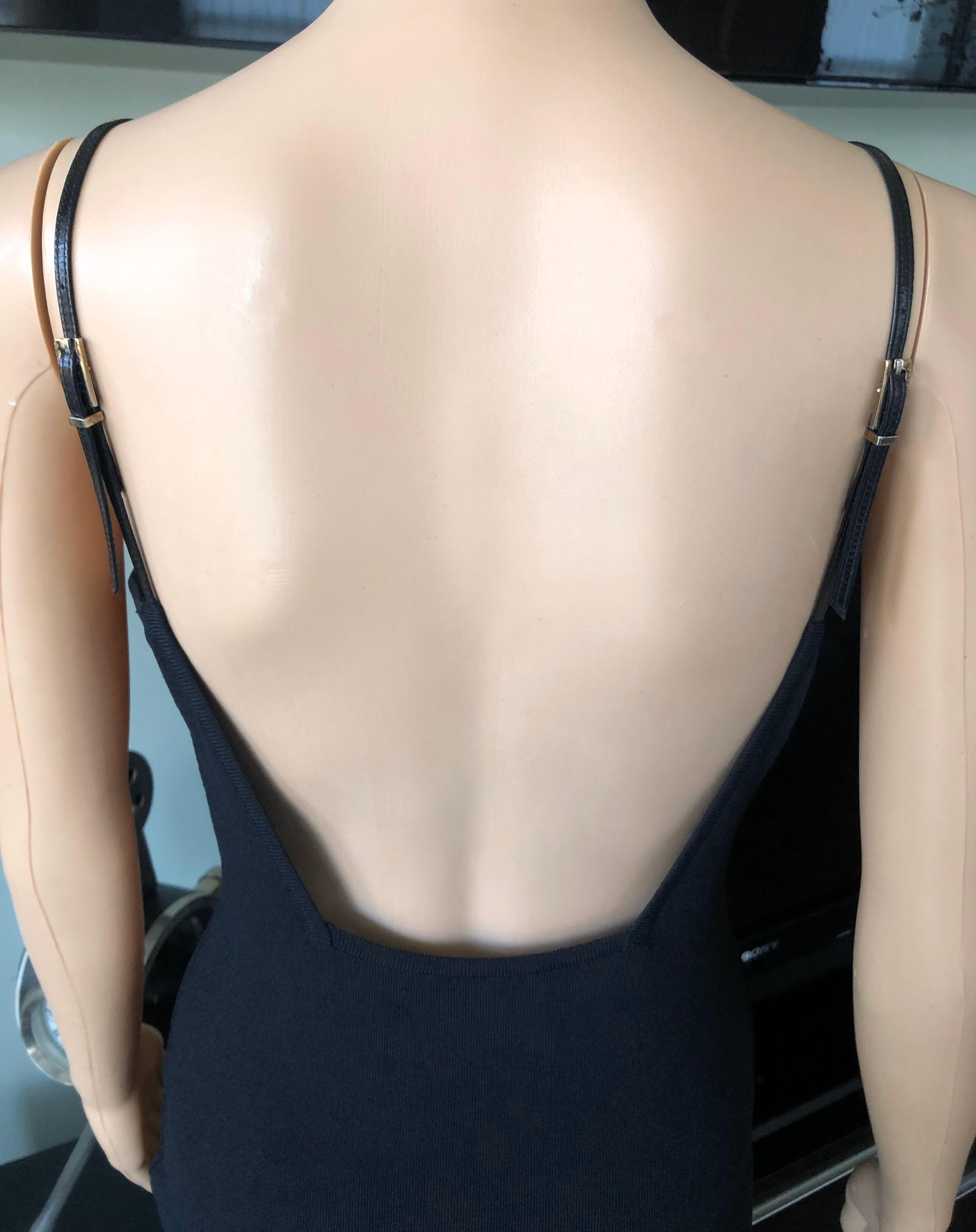 90's gucci by tom ford backless dress