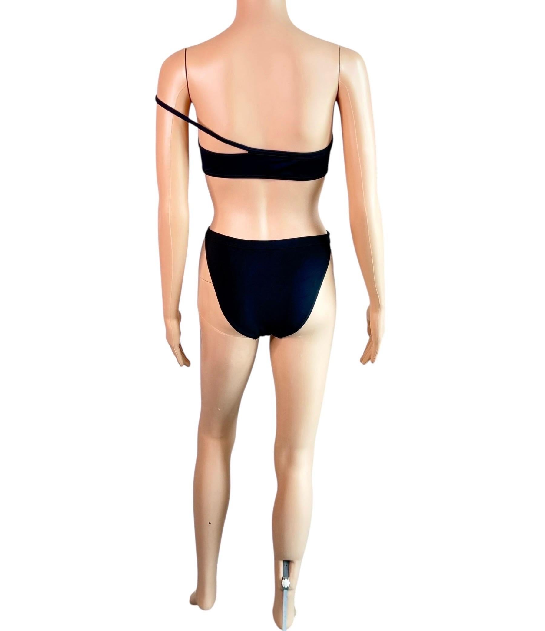 Tom Ford for Gucci S/S 1998 Zweiteiliges Set aus Bikini und BH mit Schnalle Bademode Badeanzug im Angebot 13