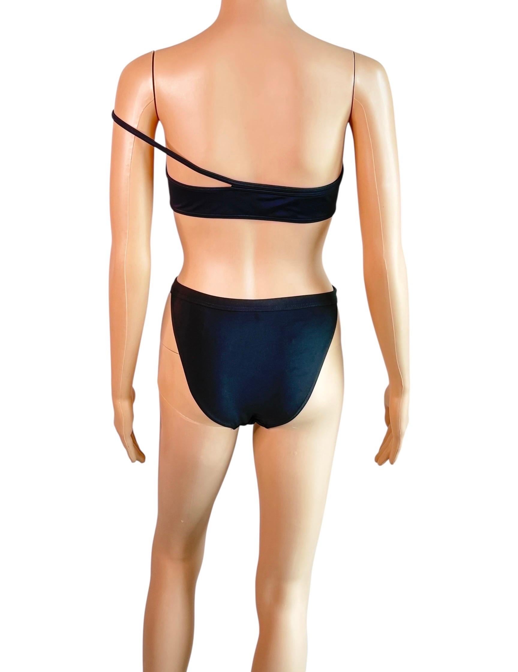 Tom Ford for Gucci S/S 1998 Zweiteiliges Set aus Bikini und BH mit Schnalle Bademode Badeanzug für Damen oder Herren im Angebot