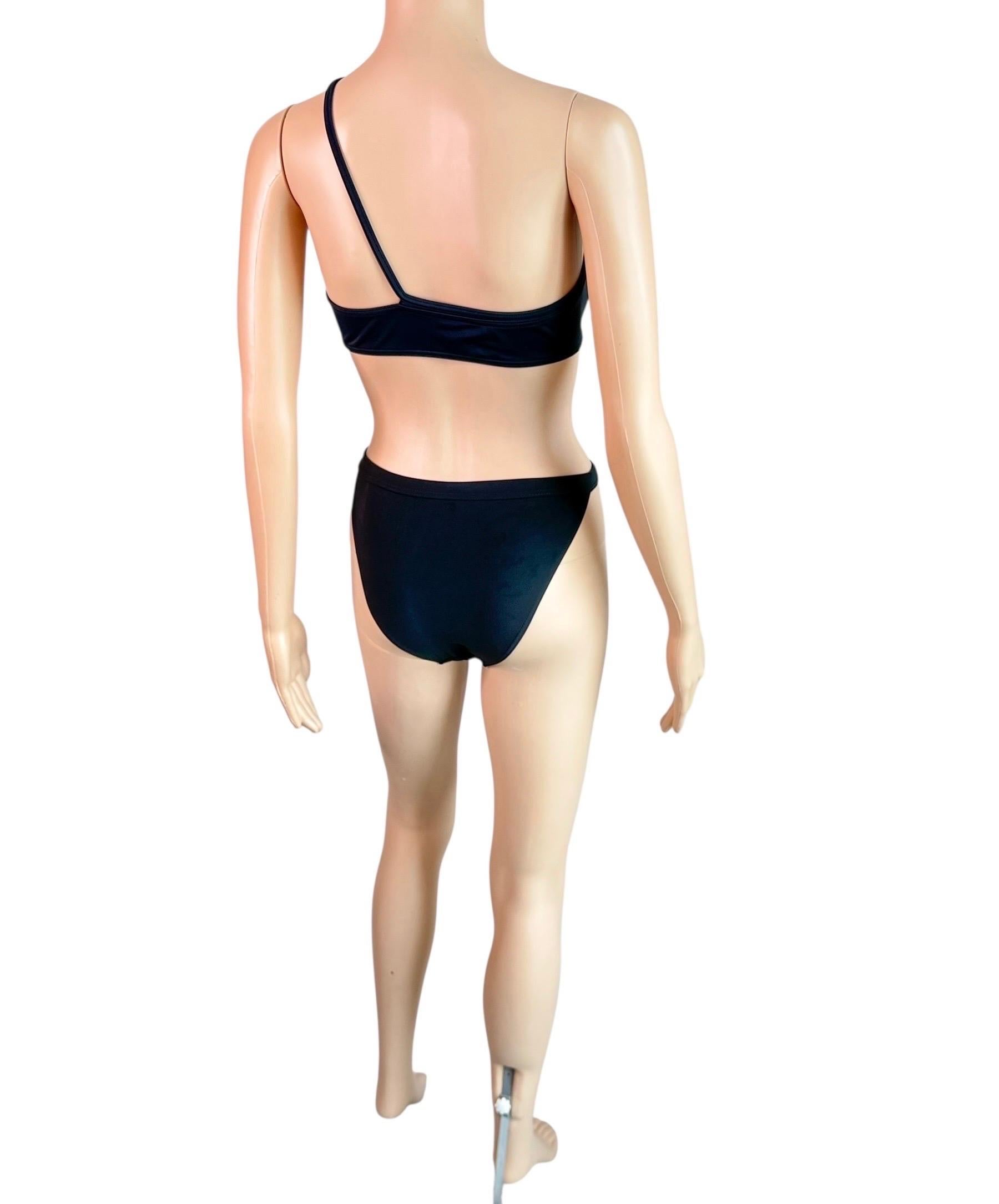 Tom Ford for Gucci S/S 1998 Zweiteiliges Set aus Bikini und BH mit Schnalle Bademode Badeanzug im Angebot 4