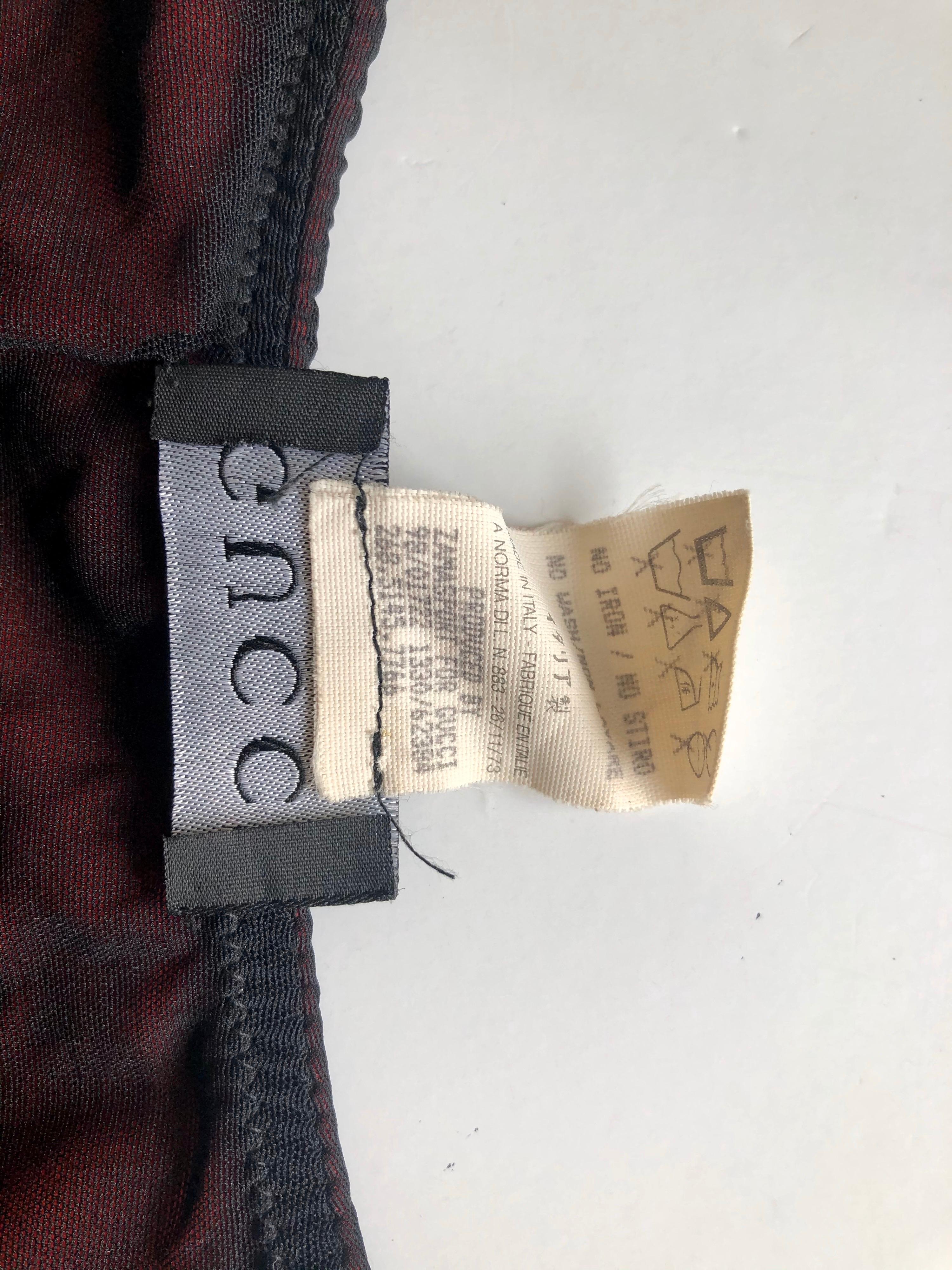 Tom Ford for Gucci S/S 1998 Crystal GG Logo Monogram Two-Piece Bikini Swimwear 3