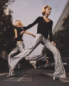 Tom Ford for Gucci S/S 2000 Fully Beaded Pants + Matching Beaded Bag It. 42 US 6