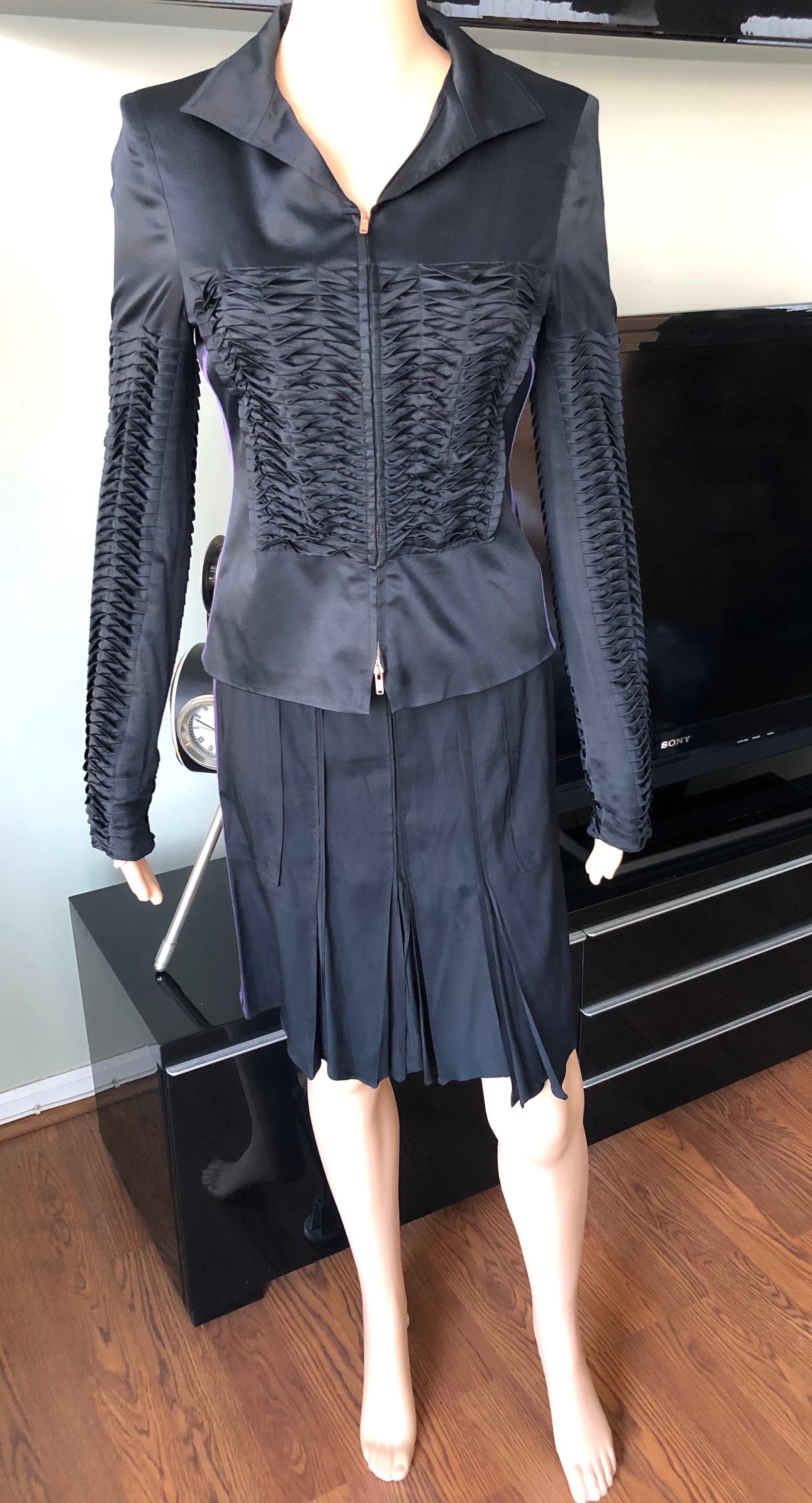 gucci two piece skirt set