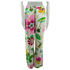 Vintage Tom Ford For Gucci S/S 99 Illustrated Print Trousers