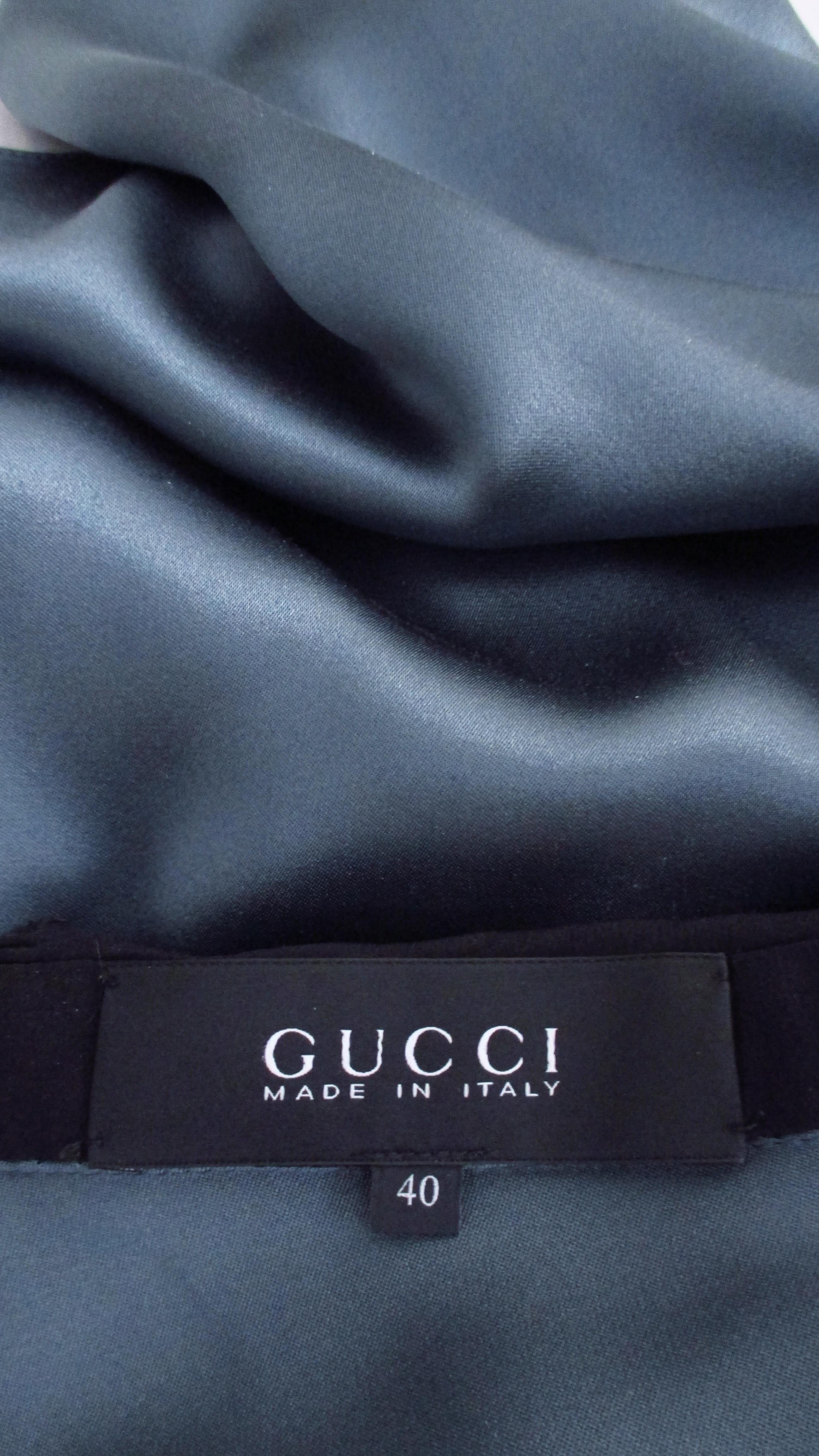 Tom Ford for Gucci Silk Halter Dress 5