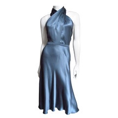 Vintage Tom Ford for Gucci Silk Halter Dress
