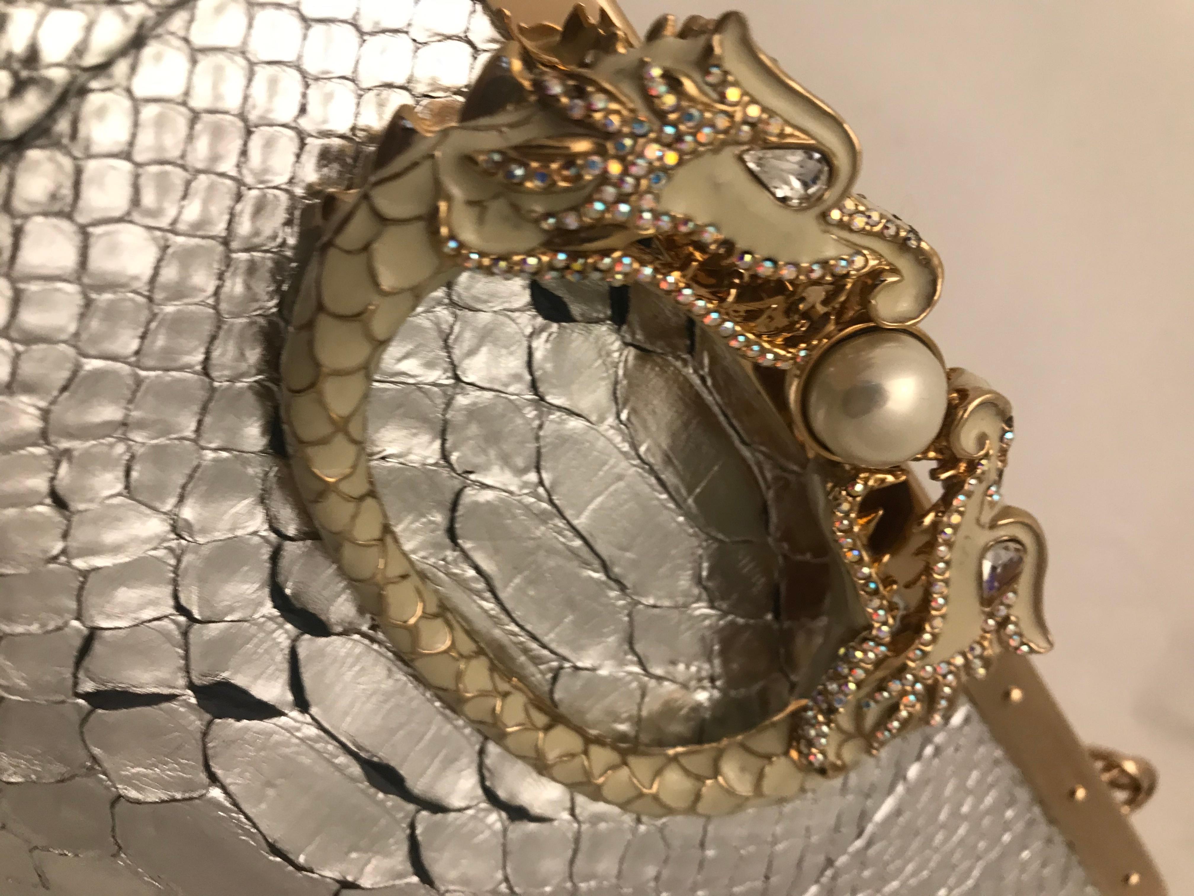 Tom Ford for Python Dragon Clutch In Good Condition In Glasgow, GB