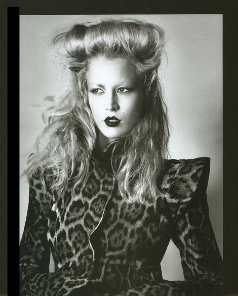 Tom Ford for YSL Fall 2004 Iconic Pony Skin Leopard Print Pagoda Coat 1