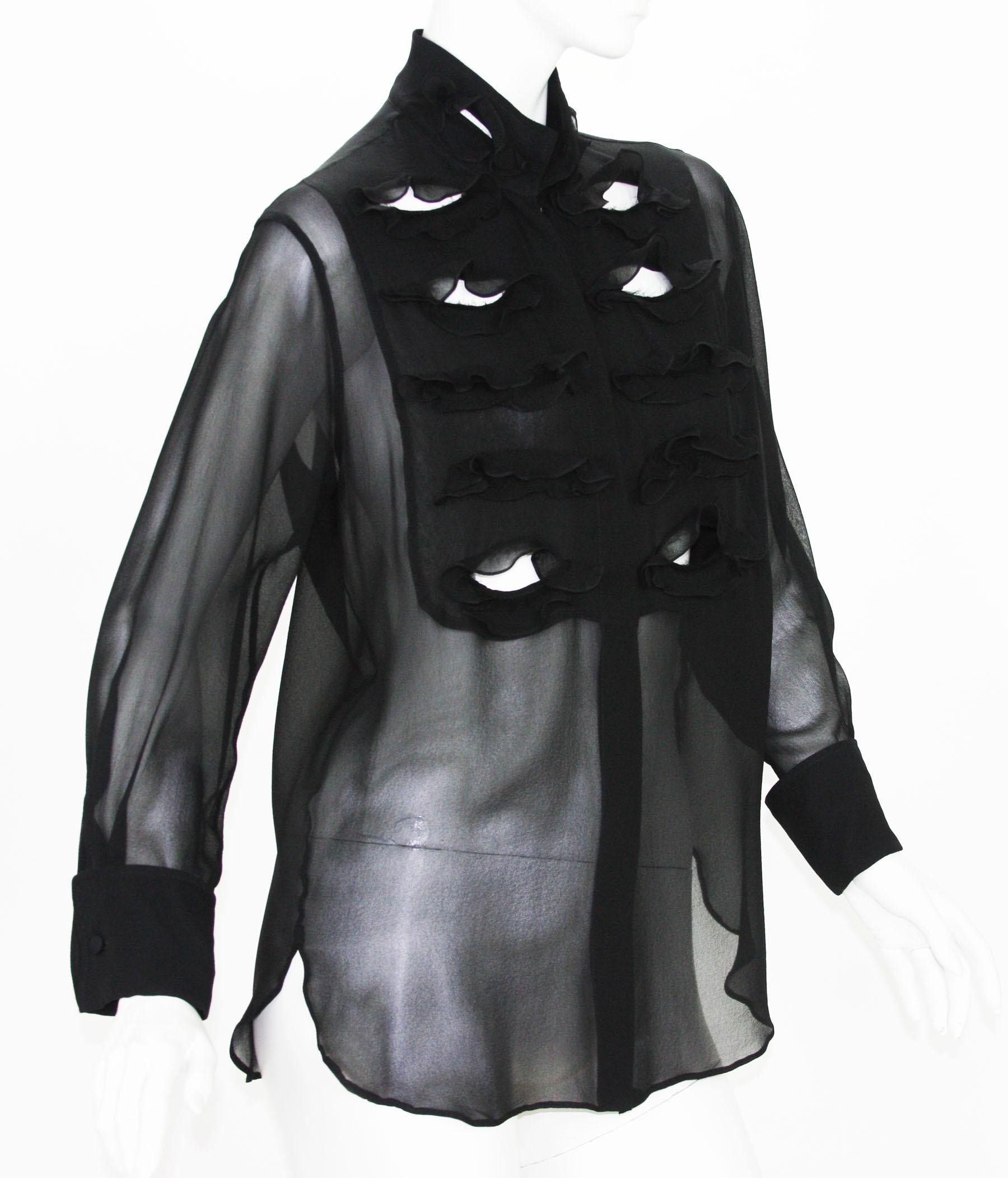 Women's Tom Ford for Yves Saint Laurent 2001-2003 Collection Silk Top Velvet Skirt Suit For Sale