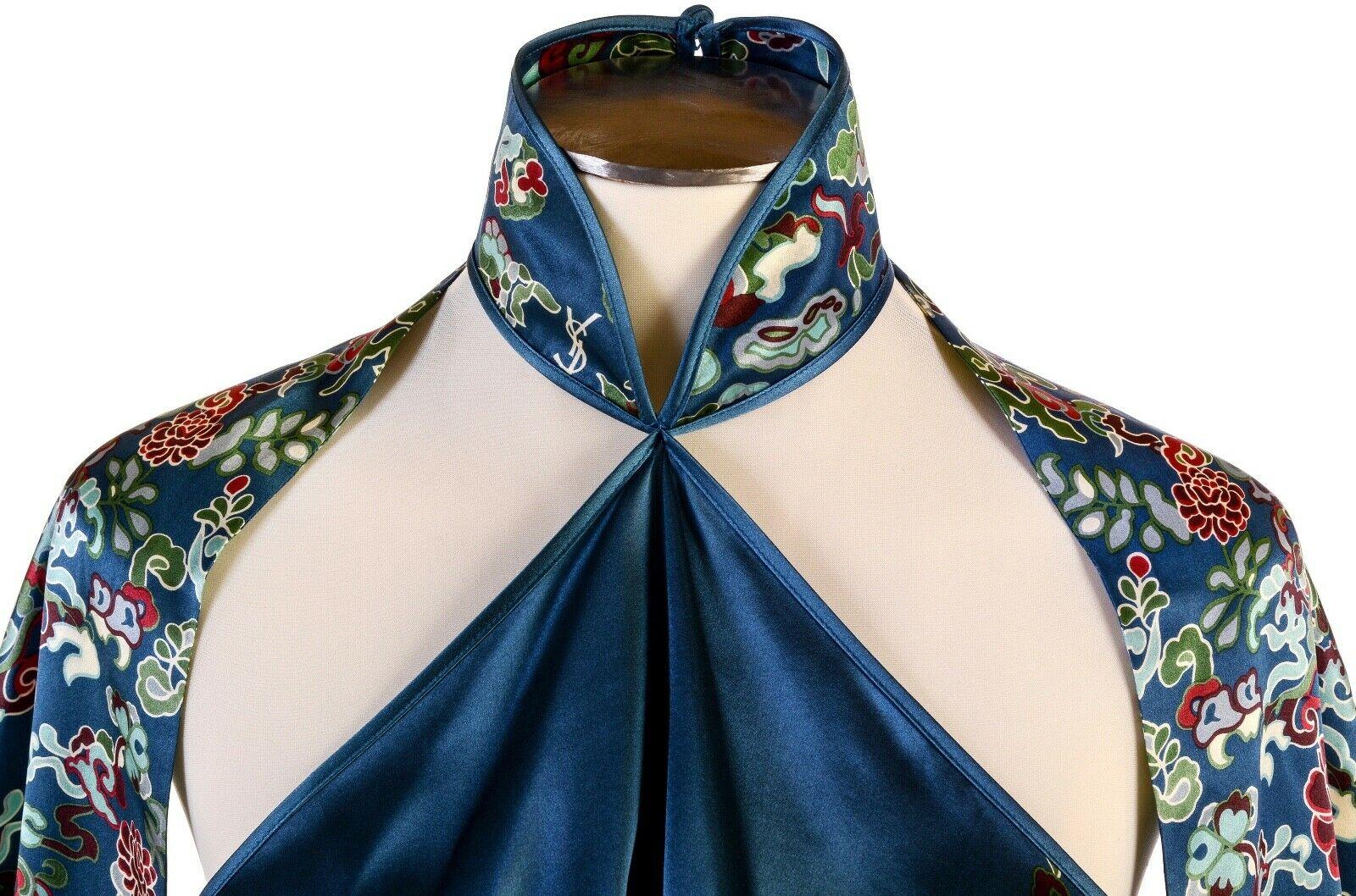 Tom Ford for Yves Saint Laurent F/W 2004 Chinoiserie Collection Skirt Set Fr. 38 6