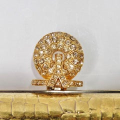 Tom Ford for Yves Saint Laurent Gold Clutch