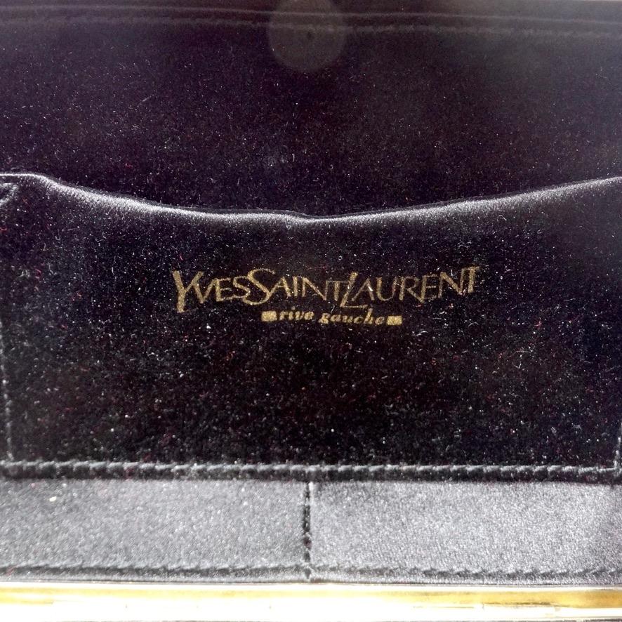 Tom Ford for Yves Saint Laurent Gold Clutch For Sale 2