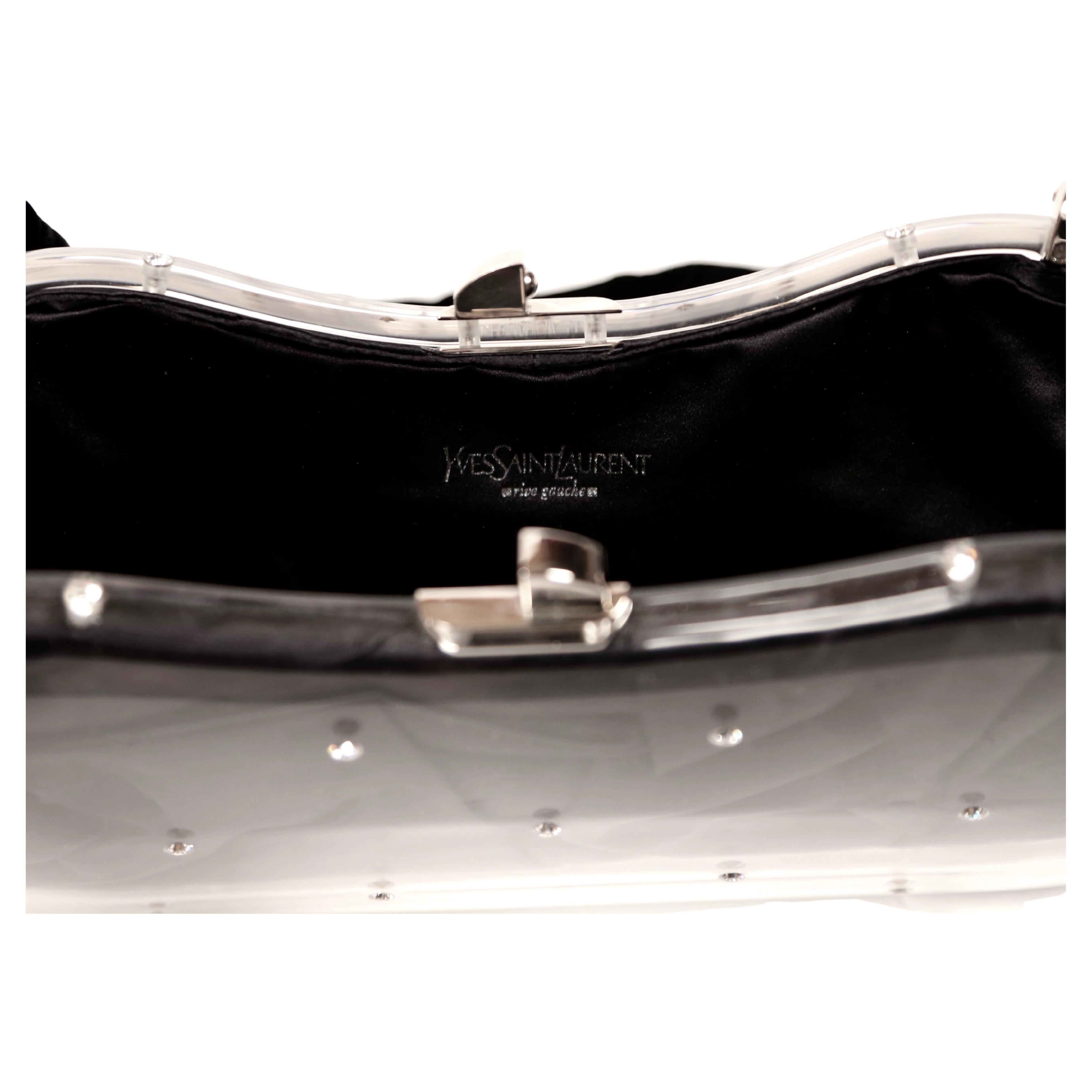 Tom Ford for Yves Saint Laurent lucite evening bag, 2003 For Sale 1