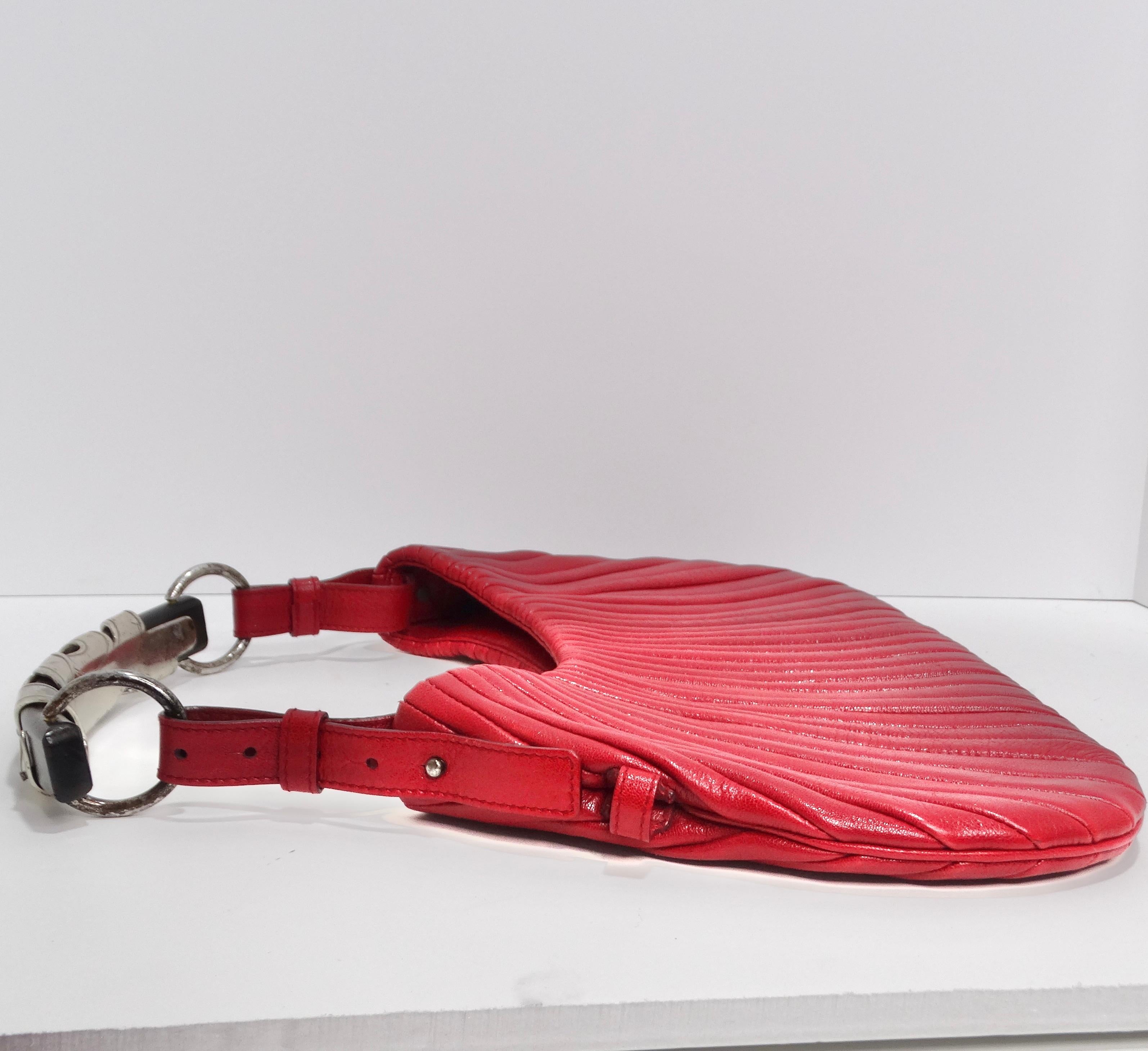 Women's or Men's Tom Ford For Yves Saint Laurent Mombasa Red Leather Handbag