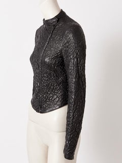 Tom Ford for Yves Saint Laurent Quilted Leather Racer Jacket