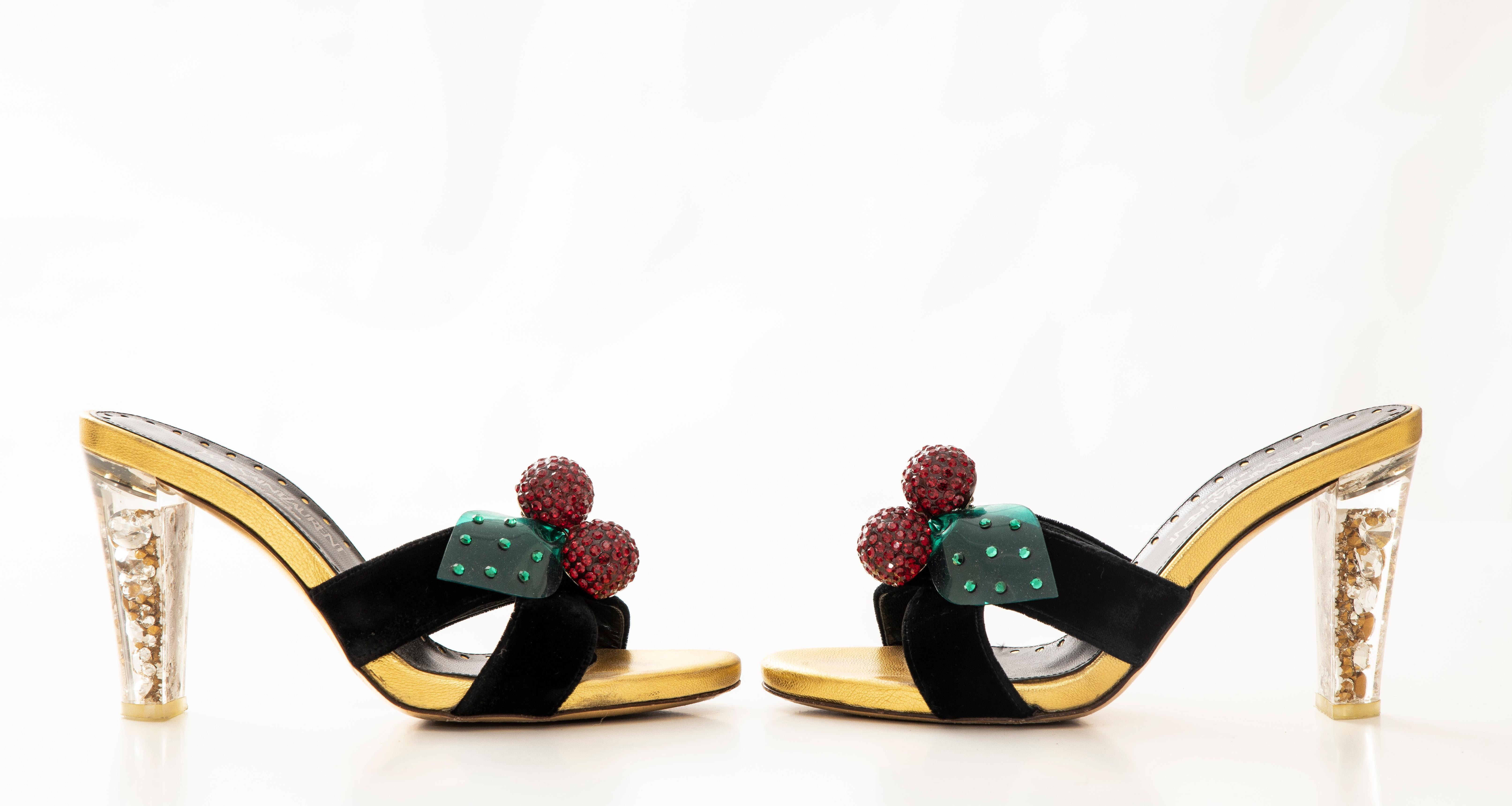 ysl cherry shoes