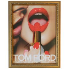 Tom Ford Framed Makeup Print Advertisement Wall Art
