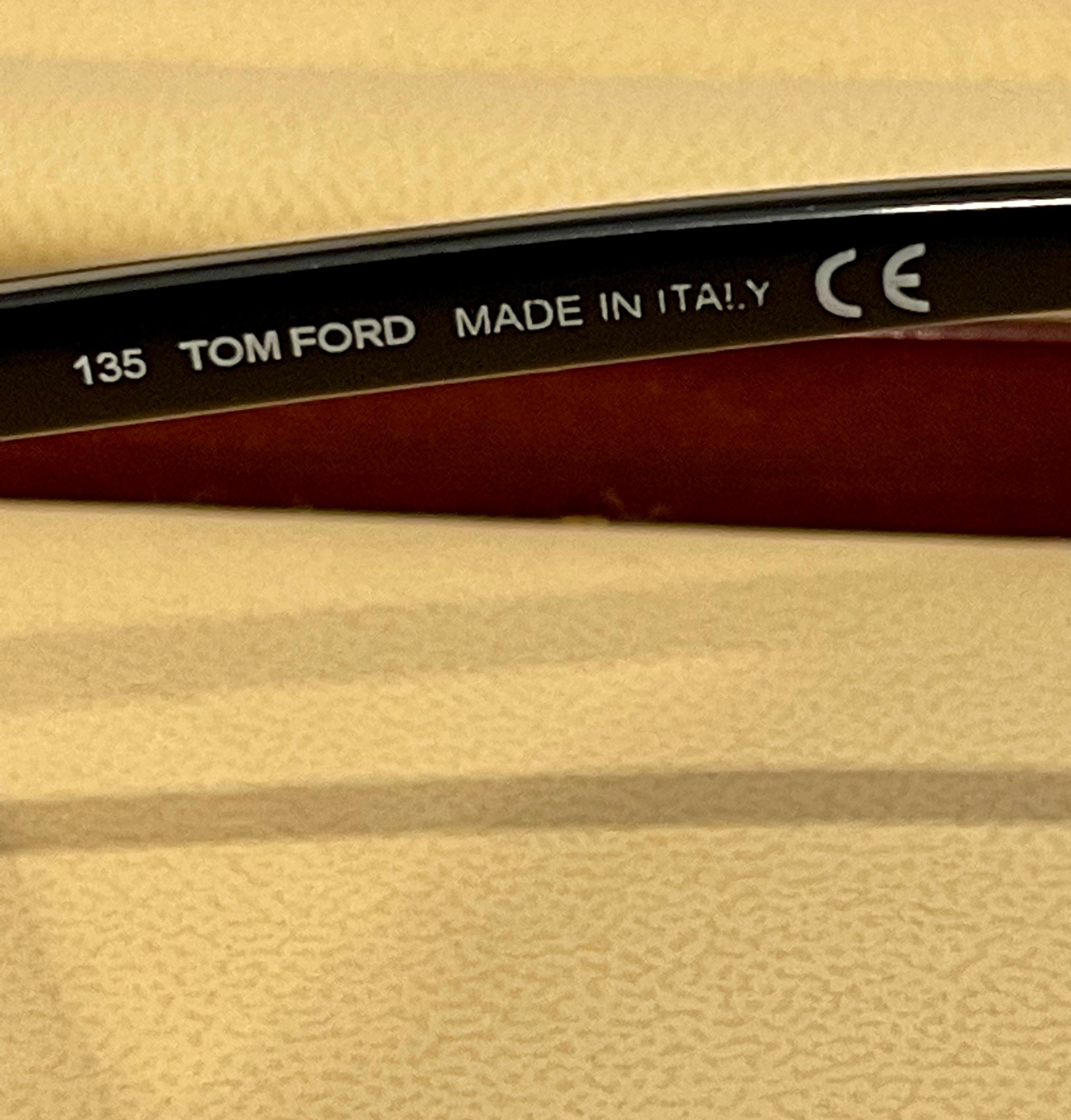 Tom Ford FT 5056 Rectangle Eyeglasses Solstice Sunglasses With Box Pour femmes en vente