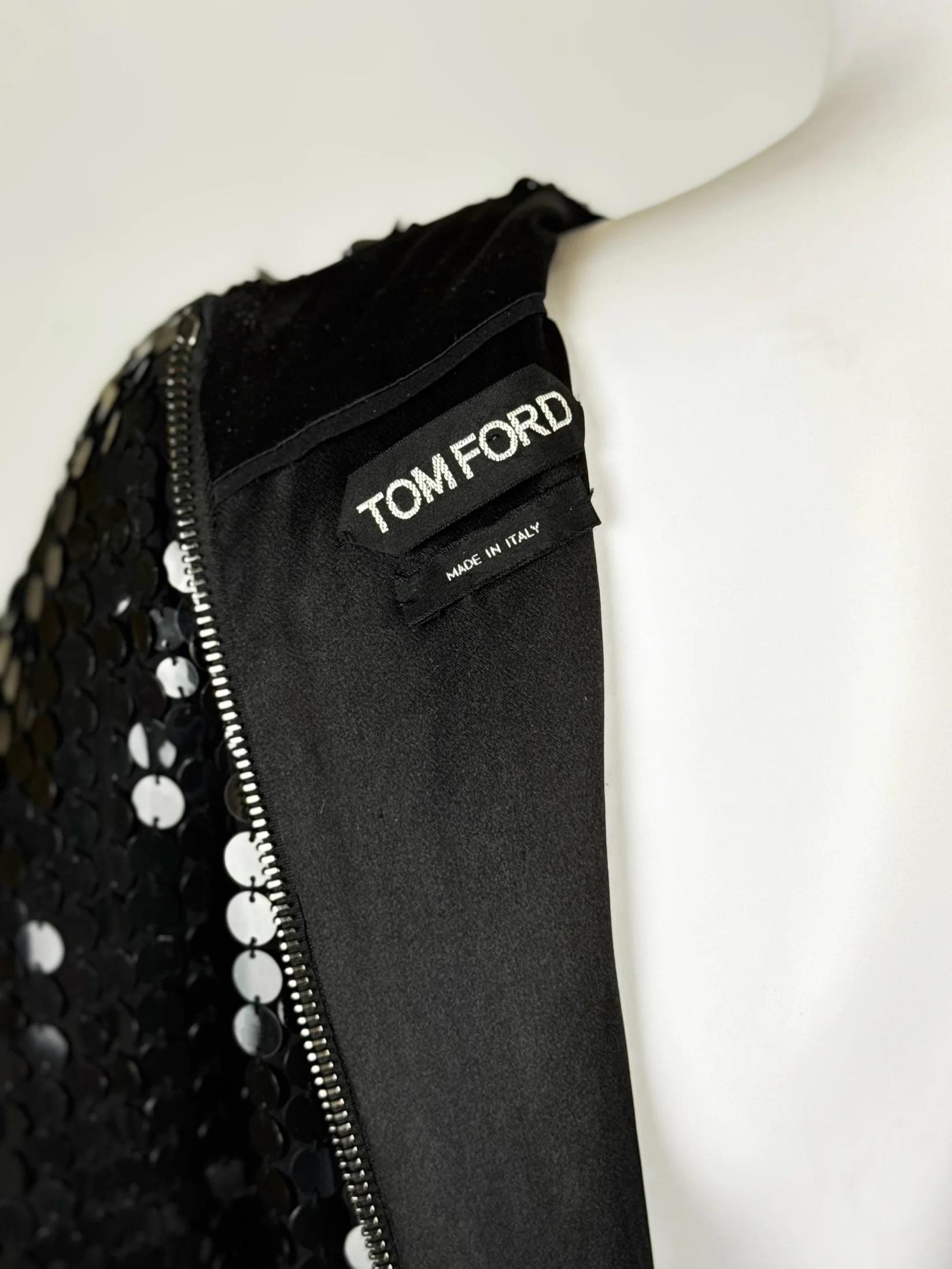Robe entièrement pailletée Tom Ford, automne-hiver 2016 en vente 5