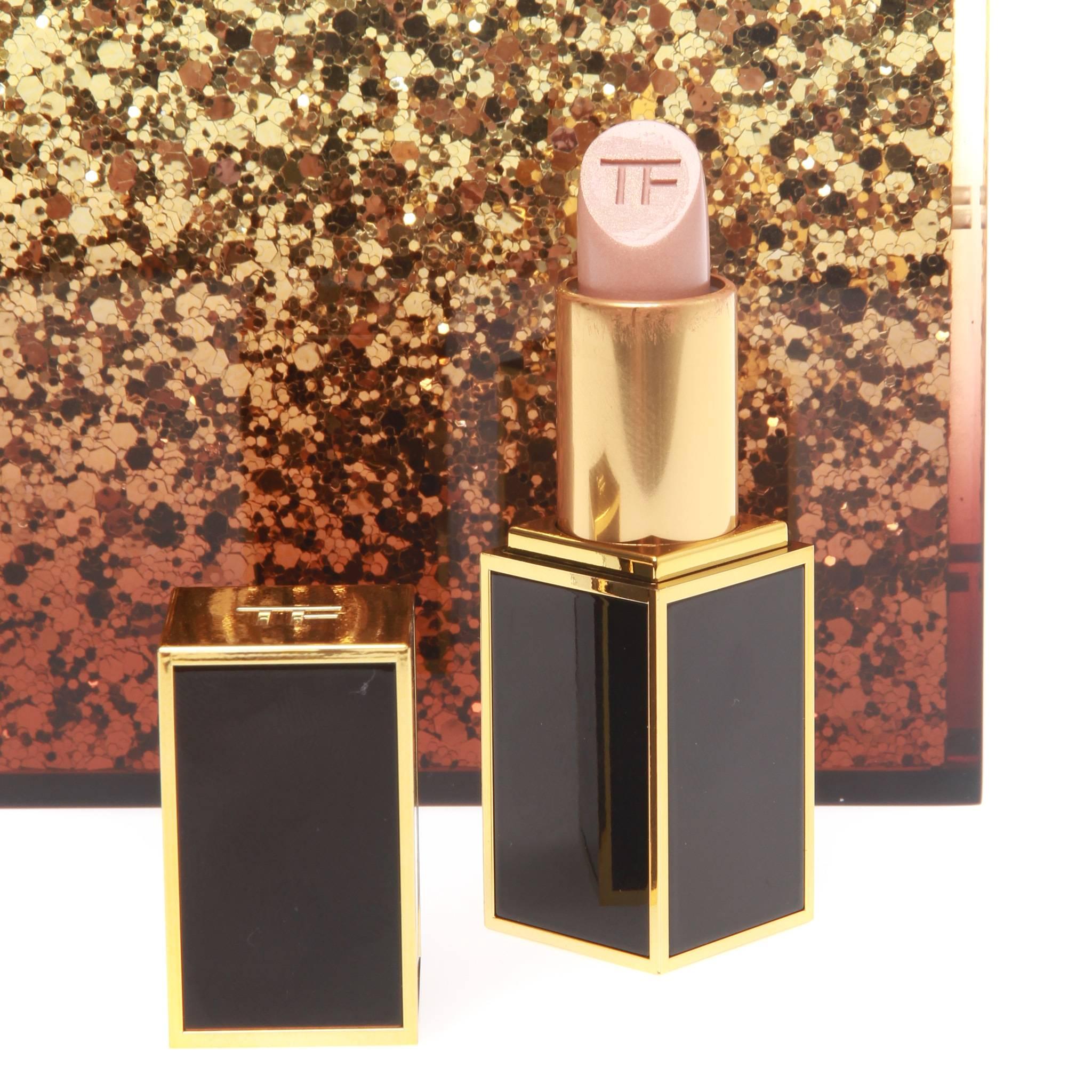 gold tom ford clutch