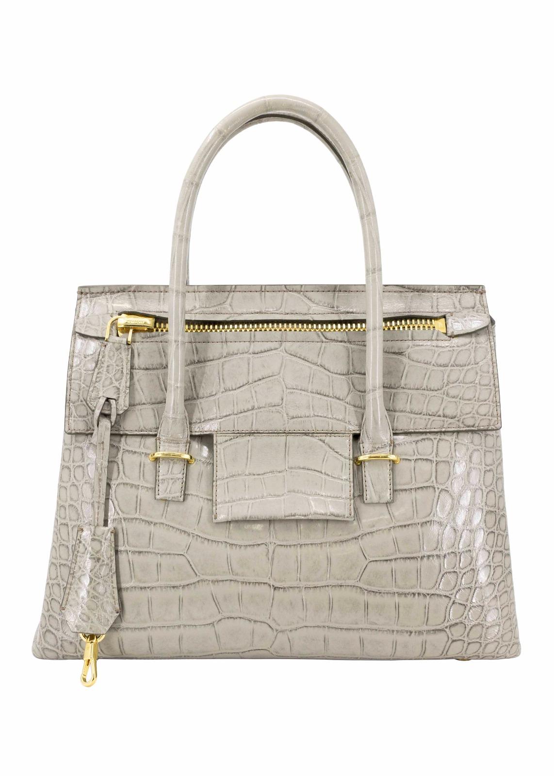 Tom Ford Gray Crocodile Model L0683T-ALD-WTP / Year 2015
I