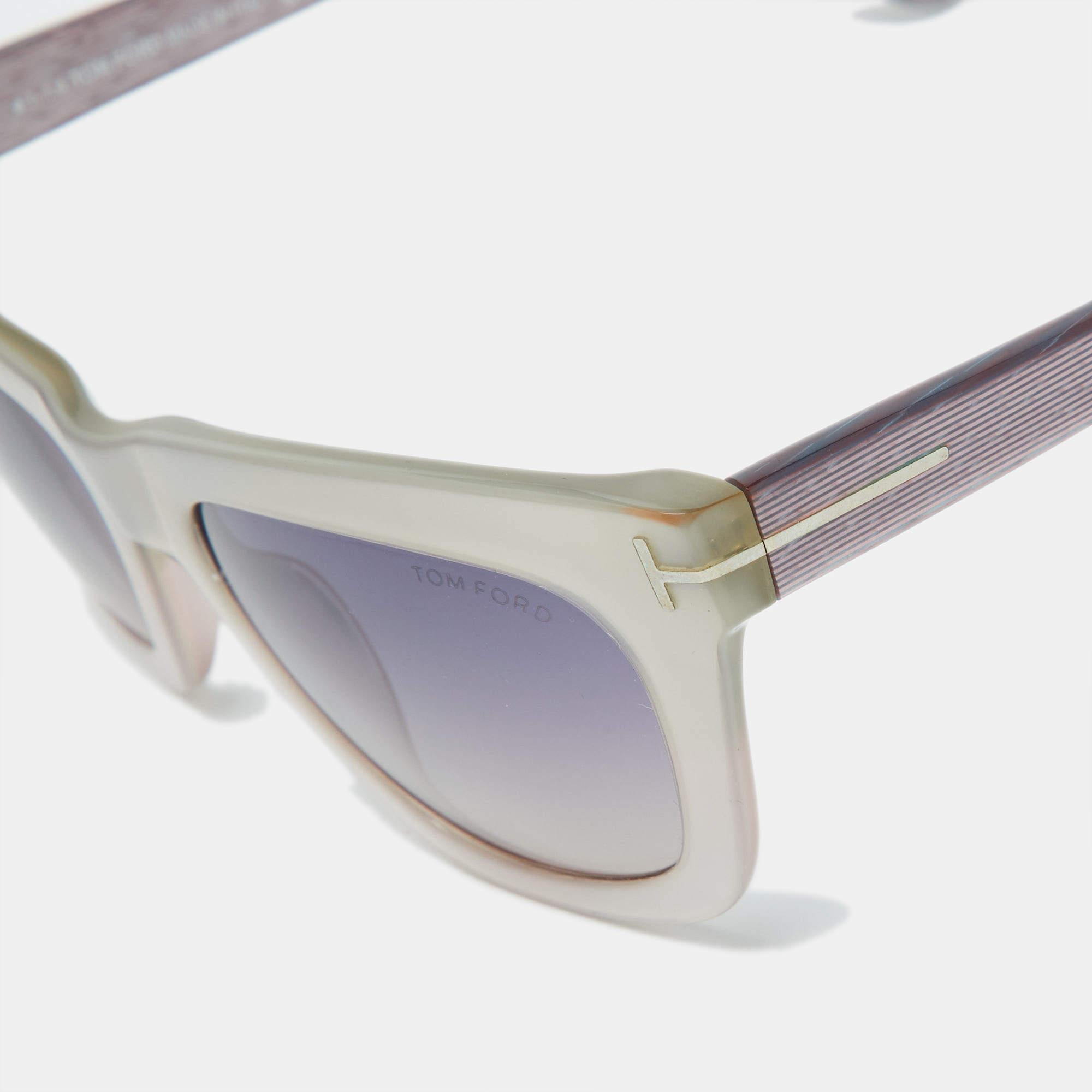 A statement pair of sunglasses from Tom Ford will surely make a prized buy. Featuring a trendy frame and lenses meant to protect your eyes the sunglasses are ideal for all day wear.