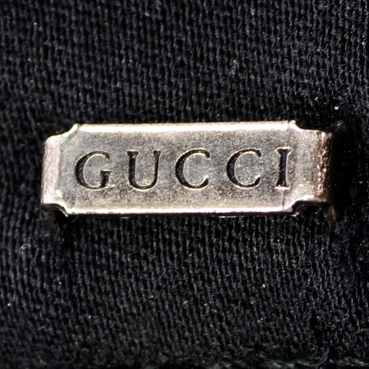Tom Ford Gucci F/W 2001 Runway Black Wool Zipper Pants w Leather Trim Size 38 12