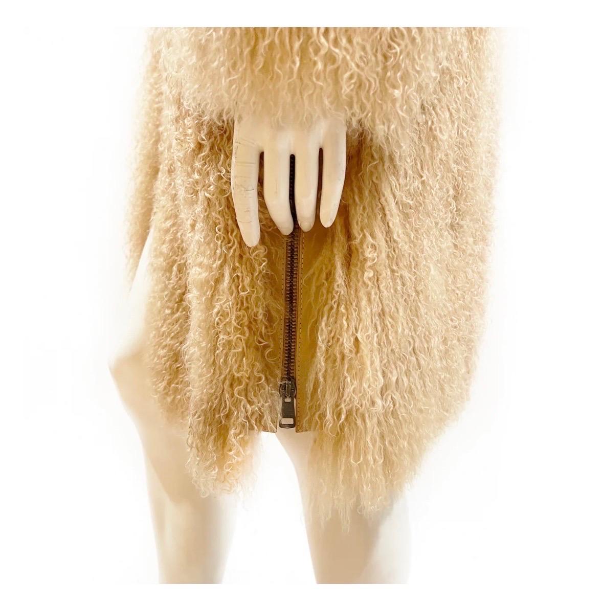 Women's or Men's Tom Ford Gucci Mongolian Lamb Fur Coat Fall2001