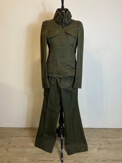 Tom Ford Gucci suit, 2000s military green