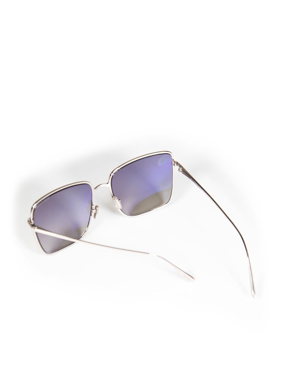 Tom Ford Heather Grey Smoke Square Sunglasses For Sale 3