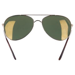 Tom Ford Hunter Aviator-Sonnenbrille mit verspiegelten Gläsern