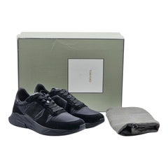 Tom Ford Jagga Sneakers Leather-Trimmed Suede and Mesh Black US 8 - NWB