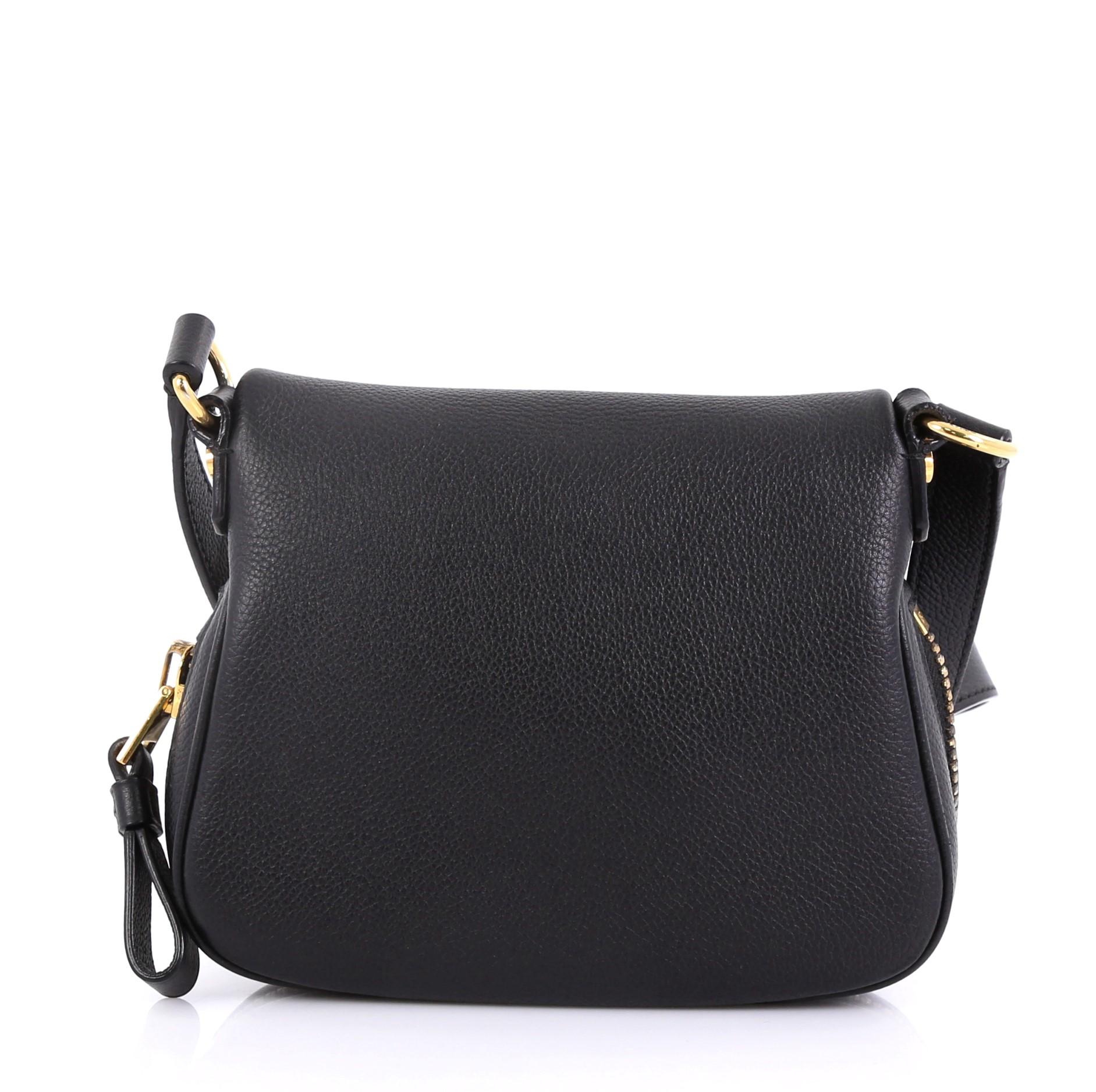Tom Ford Jennifer Crossbody Bag Leather Mini In Good Condition In NY, NY