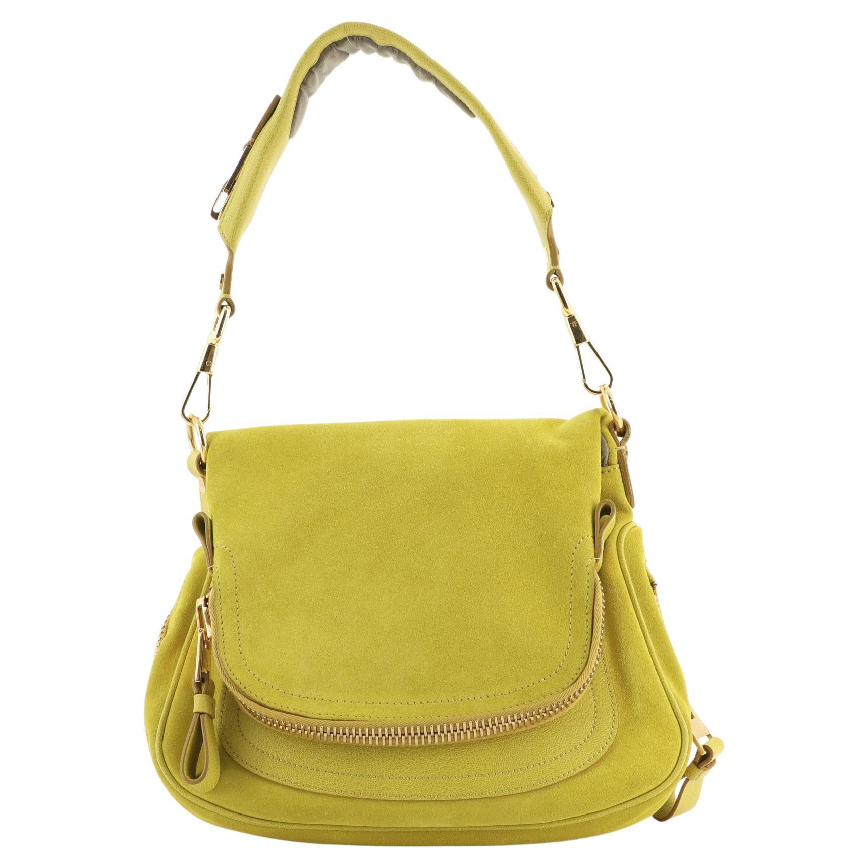 Tom Ford Jennifer Crossbody Bag Suede Medium