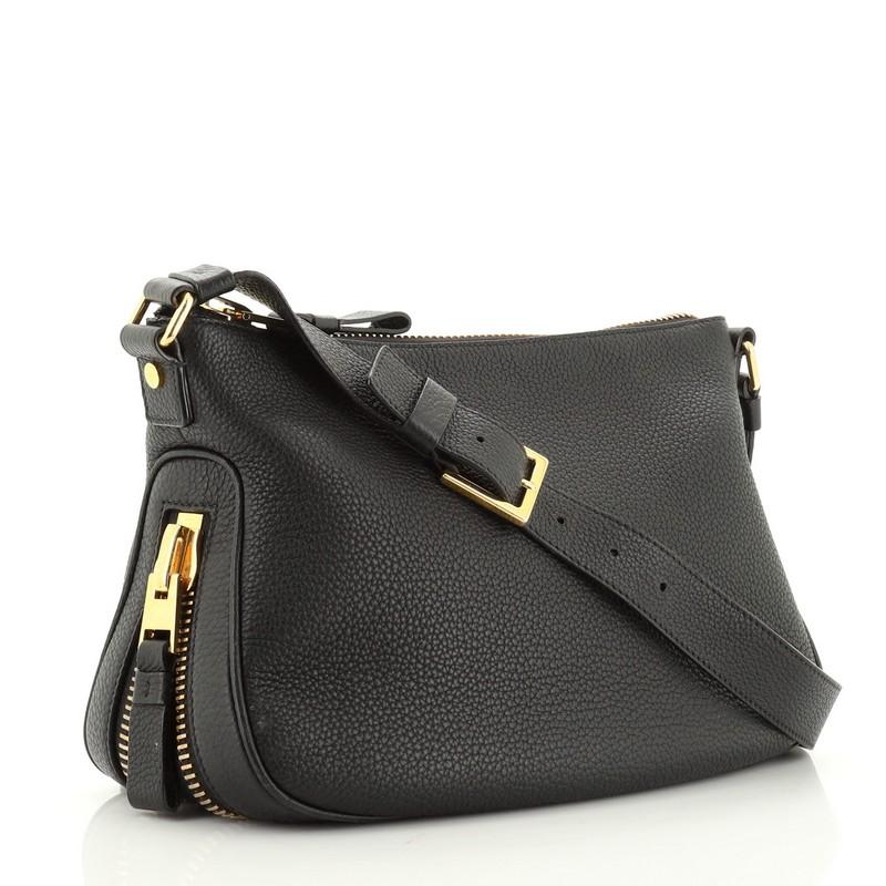 Tom Ford Jennifer Zip Messenger Leather Small 3