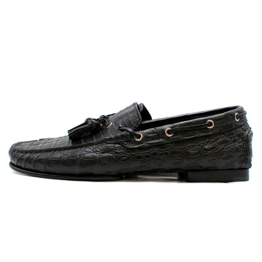 Black Tom Ford Leather Loafers US 6.5