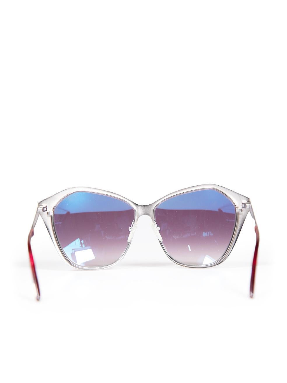 Women's Tom Ford Lena 58 mm Shiny Bordeaux Sunglasses For Sale