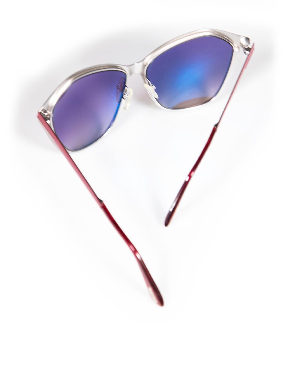Tom Ford Lena 58 mm Shiny Bordeaux Sunglasses For Sale 3