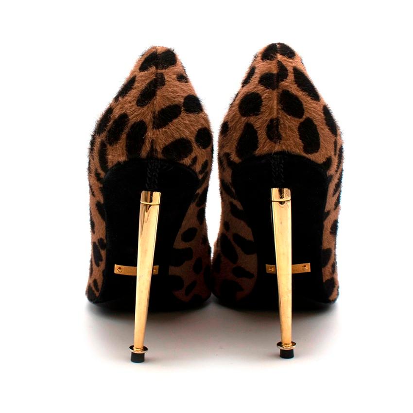tom ford leopard heels