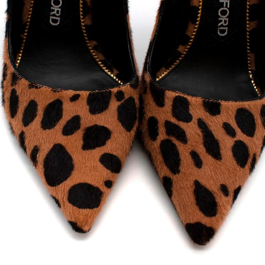leopard stilettos