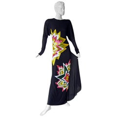 Tom Ford Lichtenstein-esque Ka-Pow Kleid mit explosiven Applikationen  Neu!