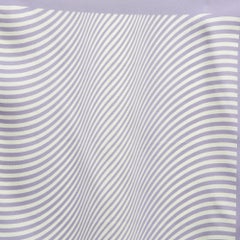 Tom Ford Light Purple Stripe Silk Pocket Square